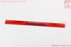 Фото товара – Защитный браслет, светоотражающий, красный SHIMANO