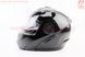 Шлем закрытый с откидным подбородком + откидные очки BLD-159 XS (53-54см), ЧЕРНЫЙ глянец, фото – 5