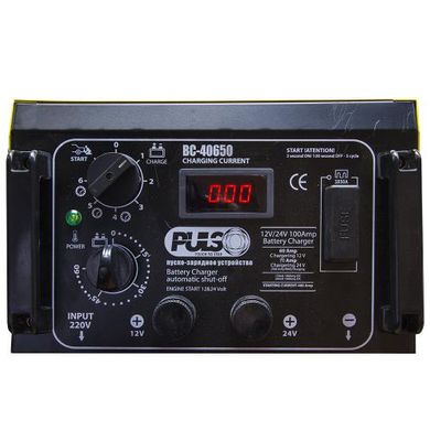 Фото товару – Пуско-зарядний пристрій PULSO BC-40650 12&24V/100A/Start-480A/цифр. індик.