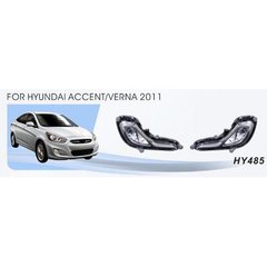 Фото товара – Фары доп. модель Hyundai Accent/Verna 2010-15/HY-485W/881-12V27W/эл.проводка