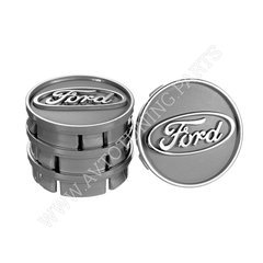 Фото товару – Заглушка колісного диска Ford 60x55 сірий ABS пластик (4шт.) 50019