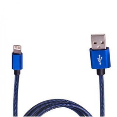Фото товару – Кабель USB - Apple (Blue)