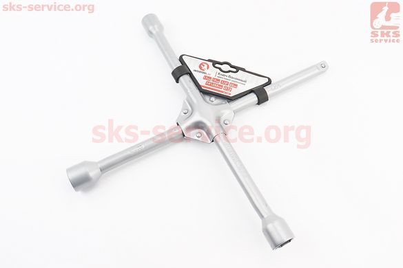 Фото товара – Ключ баллонный крестовой усиленный 17х19х22х1/2" 355х16мм HT-1602