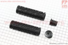 Фото товара – Ручки руля 100мм, чёрные PVC-111B