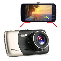Фото товару – Автомобільний відеореєстратор арт X600 LCD 4", Angel Lens, камери, 1080P Full HD, метал. корпус