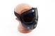 Очки+защитная маска, чёрная (тонированное стекло), MT-009, фото – 1
