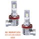 Лампы PULSO M4-H8/H9/H11/H16/LED-chips CREE/9-32v/2x25w/4500Lm/6000K