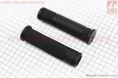 Фото товара – Ручки руля 125мм, чёрные PVC-181A