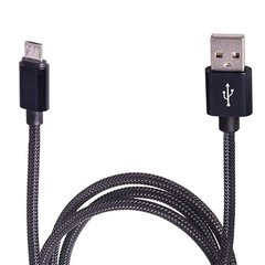 Фото товару – Кабель USB - Micro USB (Black)