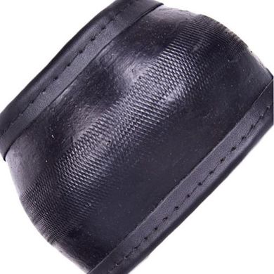 Фото товара – Чехол руля 16280B XL черный (черная нить)