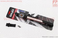 Фото товару – Насос алюмінієвий з манометром, Т-ручкою, GP-993