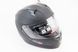 Шлем закрытый (сертификация DOT) + откидные очки BLD-M67 М (57-58см), ЧЕРНЫЙ матовый (дефекты покраски, см. фото), фото – 1