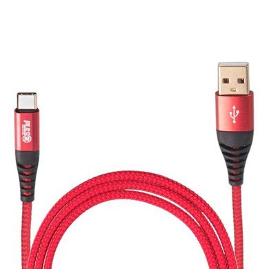 Фото товару – Кабель VOIN CC-4201C RD USB - Type C 3А, 1m, red (швидка зарядка/передача даних)