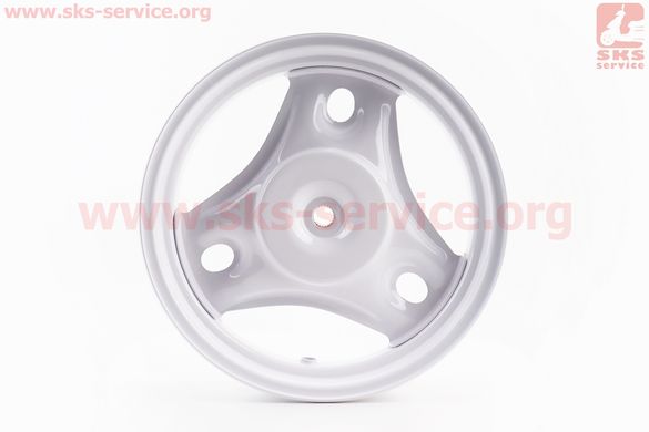 Фото товара – Диск колесный задний Honda DIO (стальной) белый
