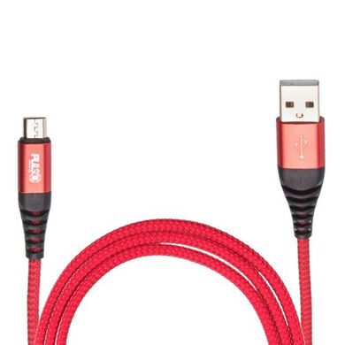 Фото товара – Кабель VOIN CC-4201M RD USB - Micro USB 3А, 1m, red (быстрая зарядка/передача данных)