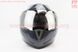 Шлем модуляр, закрытый с откидным подбородком+откидные очки BLD-158 S (55-56см), "КАРБОН" глянец, фото – 5