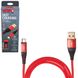 Кабель VOIN CC-4201M RD USB - Micro USB 3А, 1m, red (быстрая зарядка/передача данных)