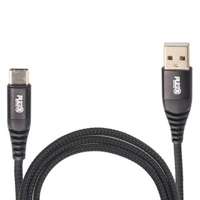 Фото товару – Кабель VOIN CC-4202C BK USB - Type C 3А, 2m, black (швидка зарядка/передача даних)