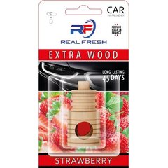 Фото товара – Освежитель воздуха жидкий REAL FRESH "EXTRA WOOD" Strawberry 5 мл