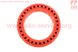 Шина на электросамокат с сотами для амортизации 8,5"х2, красная (Xiaomi Mijia M365/187), фото – 1