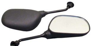 Фото товару &ndash; Дзеркала ZX-010 HONDA (чорні, d-10mm) (TM) EVO