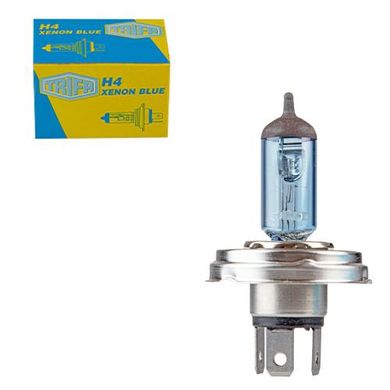 Фото товару – Лампа автомобільна Галогенна лампа для перегонів (rallye) H4 12V 60/55W blue