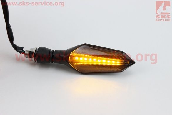 Фото товара – Поворот диодный на гибкой ножке LED СТРЕЛА тип 1"секвентальный", 2шт