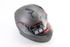 Фото товара – Шлем закрытый с откидным подбородком+очки BLD-162 S- СЕРЫЙ матовый
