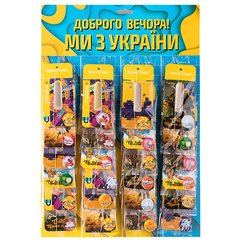 Фото товару – Освіжувач повітря Україна "Поштова марка ЗСУ" рідкий листок 5,5мл MIX