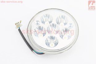 Фото товару &ndash; Фари круглої передня частина DELTA/ALPHA 5+1-LED, d-140mm, TUNING (без габаритних діодів)