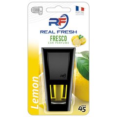 Фото товару – Освіжувач повітря рідкий REAL FRESH "FRESCO" Lemon 8 мл