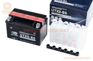 Фото товара &ndash; Аккумулятор 12V8Ah UTX9-BS кислотный (L150*W87*H105мм)
