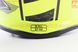 Шлем кроссовый/эндуро/АТV HF-116 XXL 63-64см (наш замер 59-60см L), ЧЕРНЫЙ матовый с зеленым рисунком Z34-Y, фото – 5