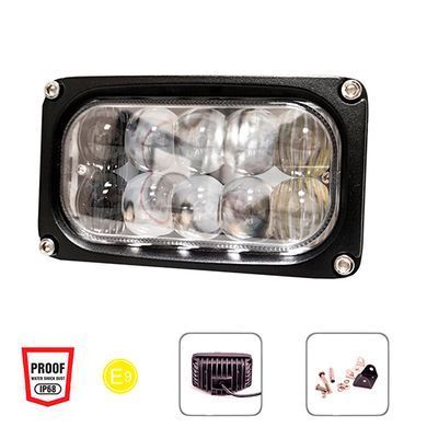 Фото товару &ndash; Фара робочого світла WLP-30S1 SPOT+FOOD 10Led*3W/10-30V/30W/6000K