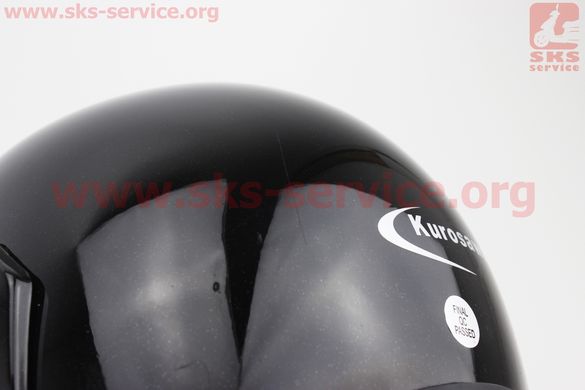 Фото товара – Шлем открытый Z-122 M, ЧЁРНЫЙ (возможны царапины, дефекты покраски)