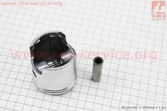 Фото товара – Поршень, кольца, палец к-кт Suzuki AD100/110 52,5мм +0,75 (палец 12мм) красная коробка