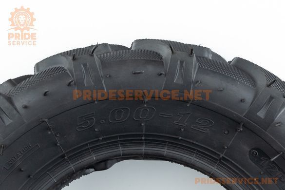 Фото товару &ndash; Шина на мотоблок 5,00-12 12PR з камерою "насічка"
