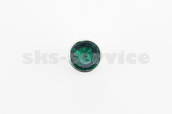 Фото товара – Глазок панели приборов зеленый с лампочкой МТ