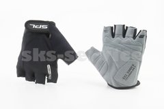 Фото товару – Перчатки без пальців L з гелевими вставками під долоню, чорні SBG-1457