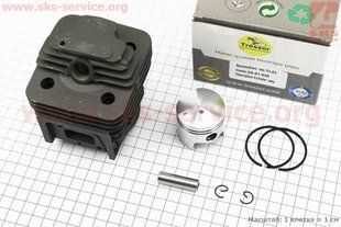 Фото товара &ndash; Цилиндр к-кт (цпг) 40mm (палец 10mm) "черный"