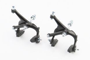 Фото товара &ndash; Тормоз ROAD V-brake клещевого типа, передний+задний, ход колодки 37-48мм, алюминиевый, чёрный AR-2004D