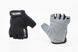 Перчатки без пальцев M с гелевыми вставками под ладонь, чёрные SBG-1457, фото – 1