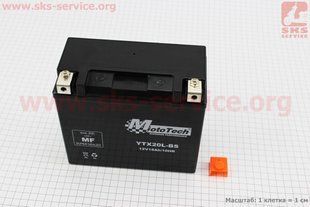 Фото товара &ndash; Аккумулятор 18Ah YTX20L-BS гелевый (L170*W87*H155mm),
