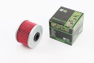 Фото товару &ndash; Фільтр-елемент масляний HF112 (50x38мм) Honda XR/CBX/XL/NX, Kawasaki KLX/KSR/KFX, Polaris 500 Predator/500 Outlaw/500 Predator