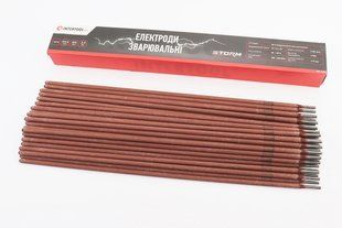 Фото товара &ndash; Электроды сварочные 6013, D-4мм, 2,5кг, STORM EW-2540