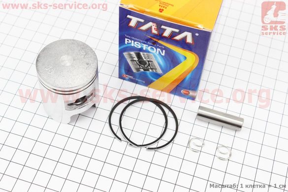 Фото товара – Поршень, кольца, палец к-кт Honda TACT (SA50) 41мм STD (палец 10мм)