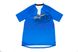 Футболка (Джерсі) чоловіча L-(Polyester 80% / Spandex 20%), короткі рукави, вільний крій, синьо-чорна, НЕ оригінал, фото – 1