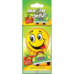 Фото товара – Освежитель воздуха AREON сухой лист Smile Dry Tutti Frutti
