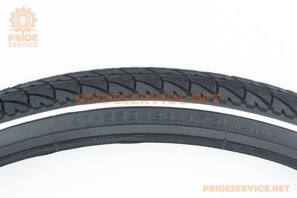 Фото товару &ndash; Шина 26"x1,75 (47-559) дорожня з світловідбиваючою смугою SKIP С1446