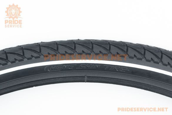 Фото товару &ndash; Шина 26"x1,75 (47-559) дорожня з світловідбиваючою смугою SKIP С1446